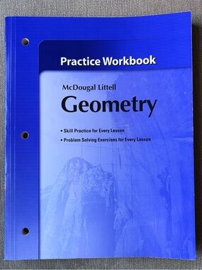 McDougal Littell Geometry Practice Workbook Larson Boswell Kanold Stiff